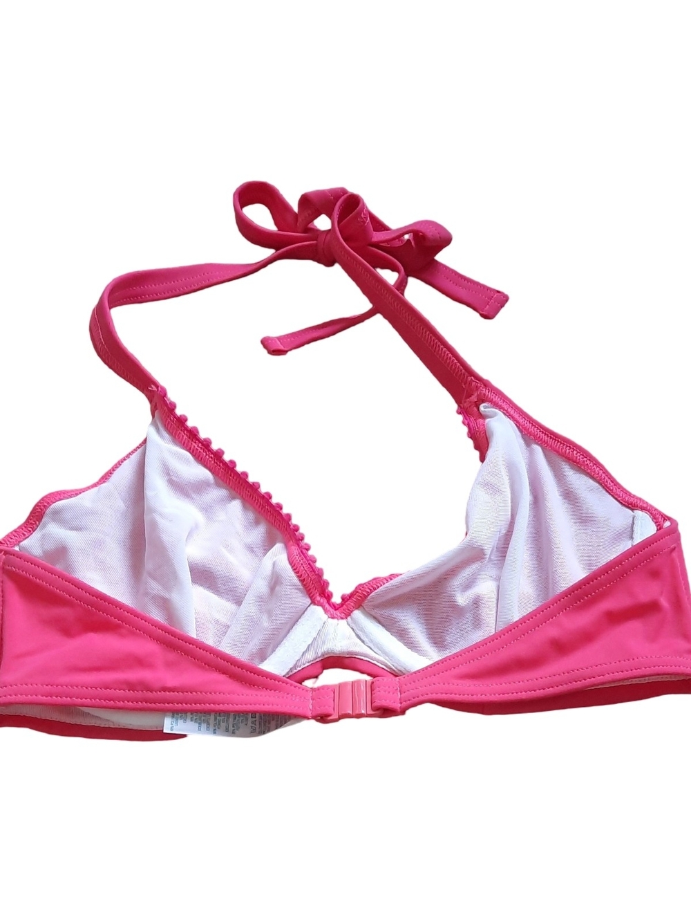 ASOS Hot Pink Halter Bikini Top - Picture 3 of 4